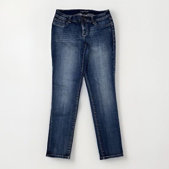 Maurices Jeans Womens M Short Jegging Skinny Blue Denim Stretch Measures 30 x 29 - Picture 1 of 9